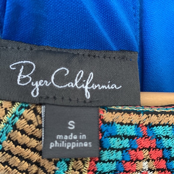 Beautiful summer dress in a royal blue - Picture 6 of 7